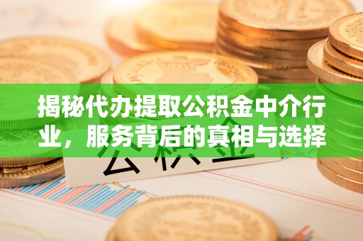杏花岭揭秘代办提取公积金中介行业，服务背后的真相与选择指南