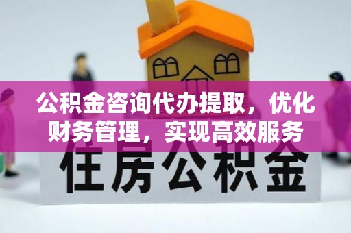 杏花岭公积金咨询代办提取，优化财务管理，实现高效服务