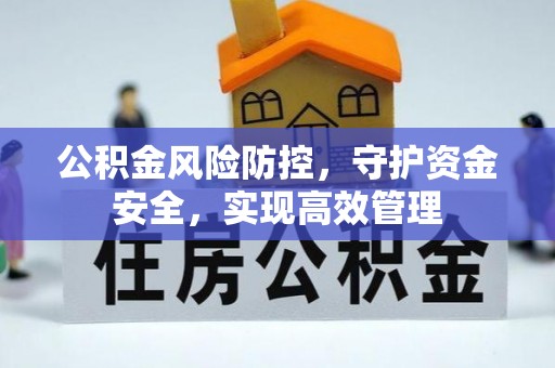 杏花岭公积金风险防控，守护资金安全，实现高效管理