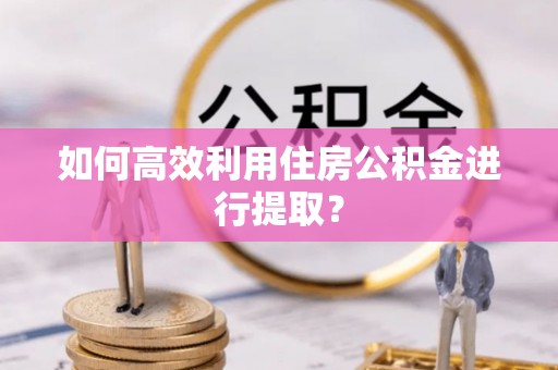 杏花岭如何高效利用住房公积金进行提取？