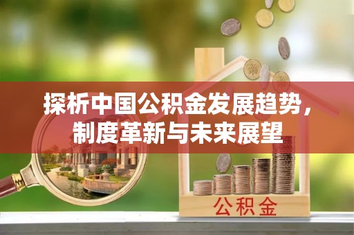 杏花岭探析中国公积金发展趋势，制度革新与未来展望